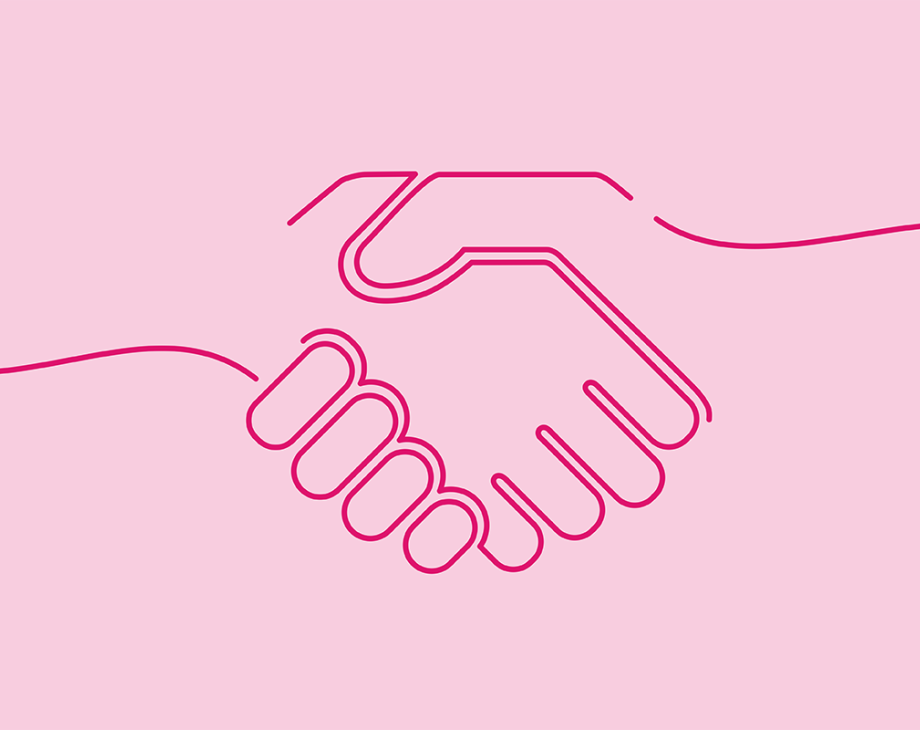 Blog header graphic: Collaborative marketing solutions article. 