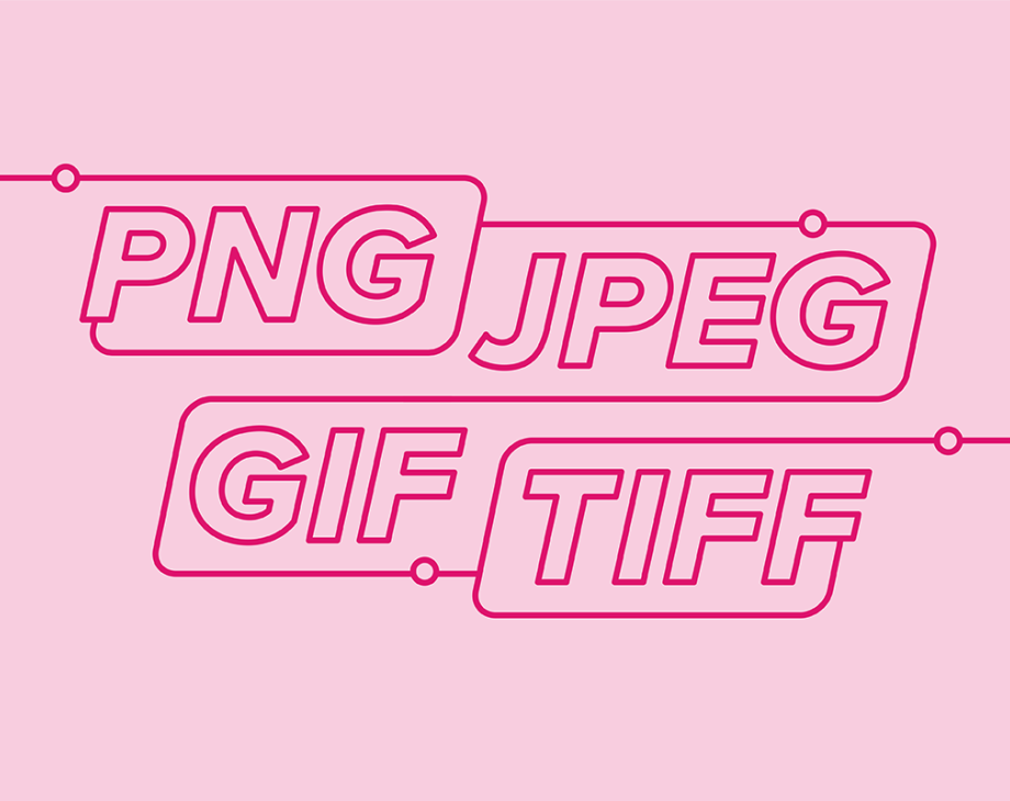Blog header graphic: What's the Difference Between PNG, JPEG, GIF, and TIFF? article.