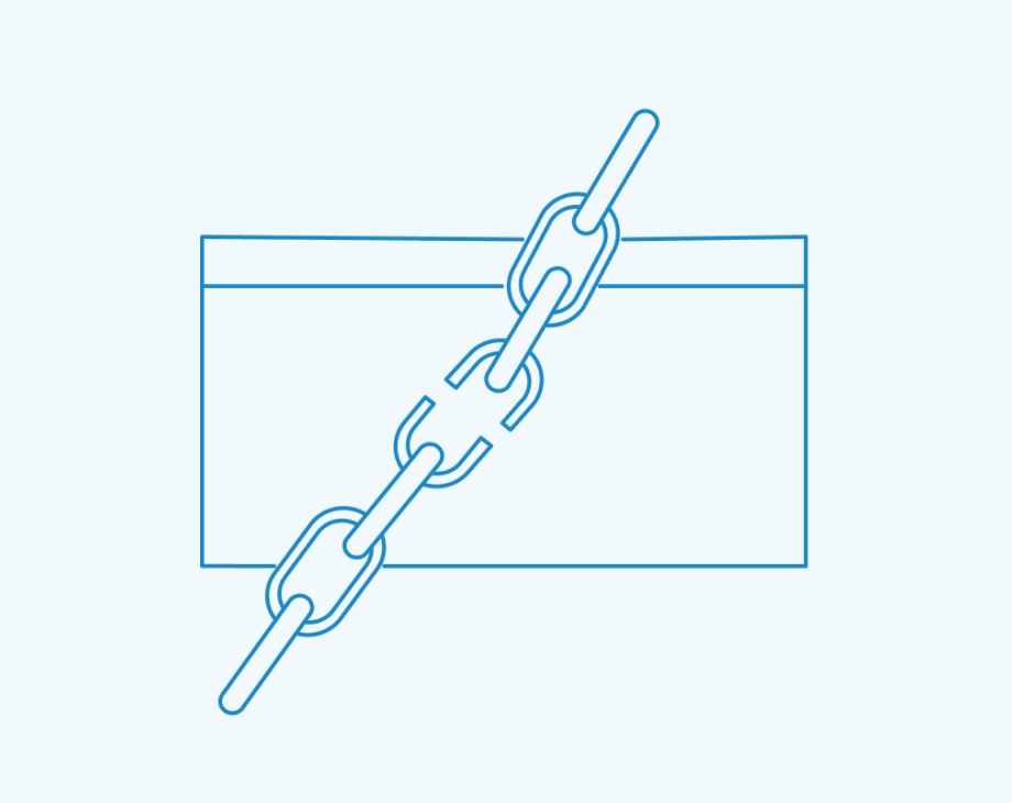 A graphic describing site security