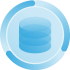 Blue server icon