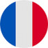 French flag masked by circle