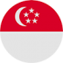 Singapore Flag in a circle