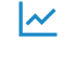 blue chart icon