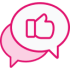 Your success is our priority chat icon