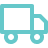 teal truck icon