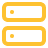 Yellow server icon