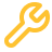 yellow wrench icon