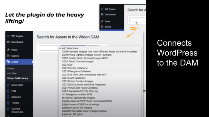 Wordpress and Acquia DAM video preview