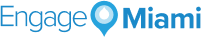 Blue Engage Miami Logo