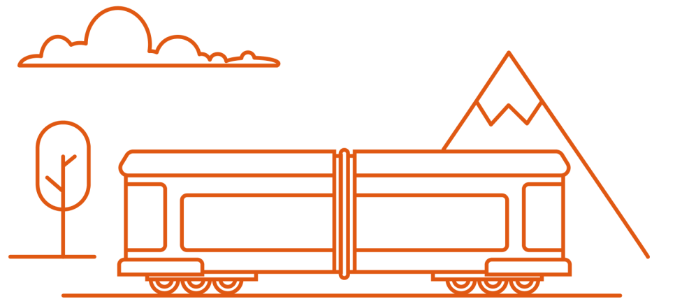 Illustration of a train