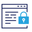 illustration of a secure browser