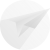 [Icon - White] Paper Airplane in a Circle