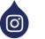 Instagram logo in an acquia droplet